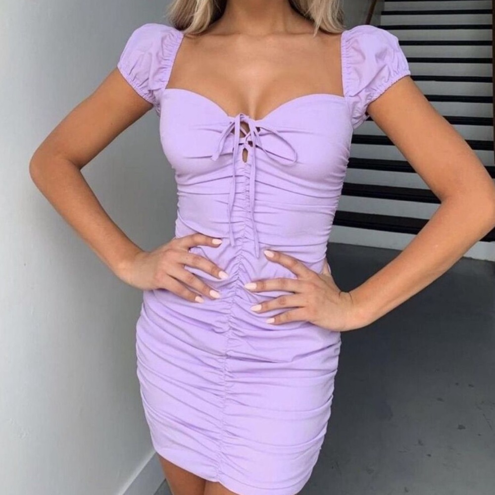 Tiger mist Cayden dress lilac